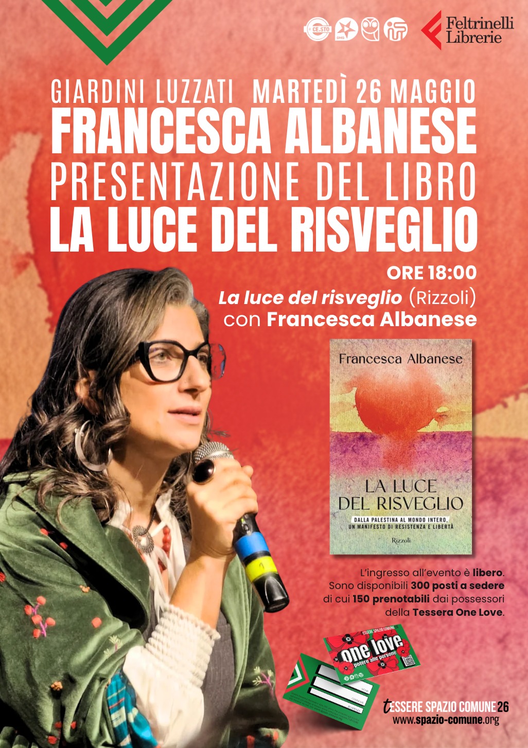 Presentazione del libro la luce del risveglio – Francesca Albanese