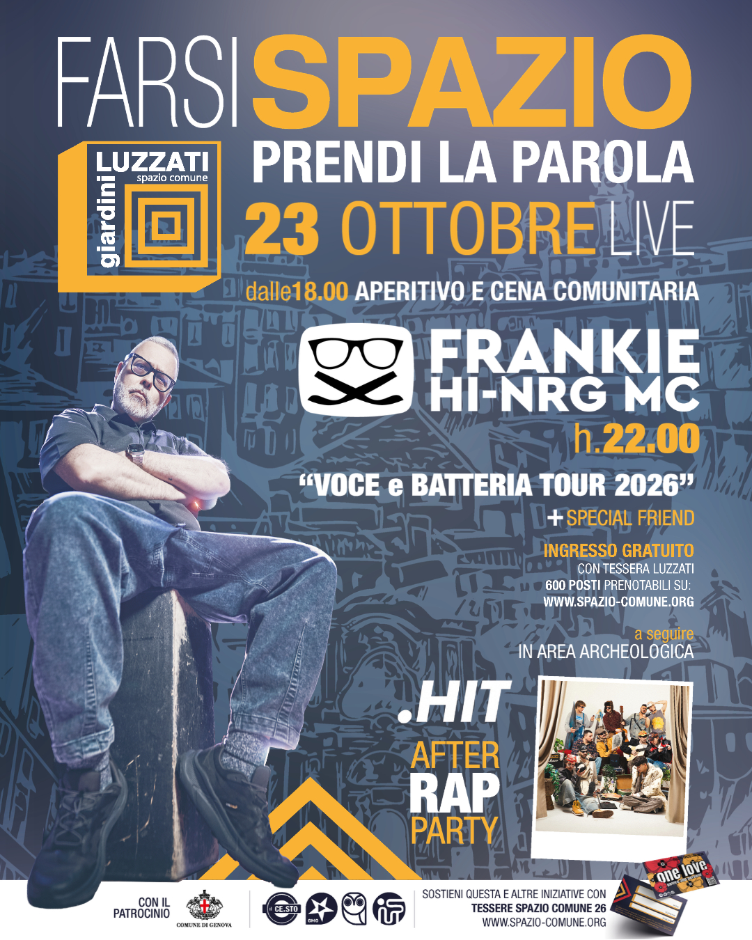 “FARSI SPAZIO – PRENDI LA PAROLA”